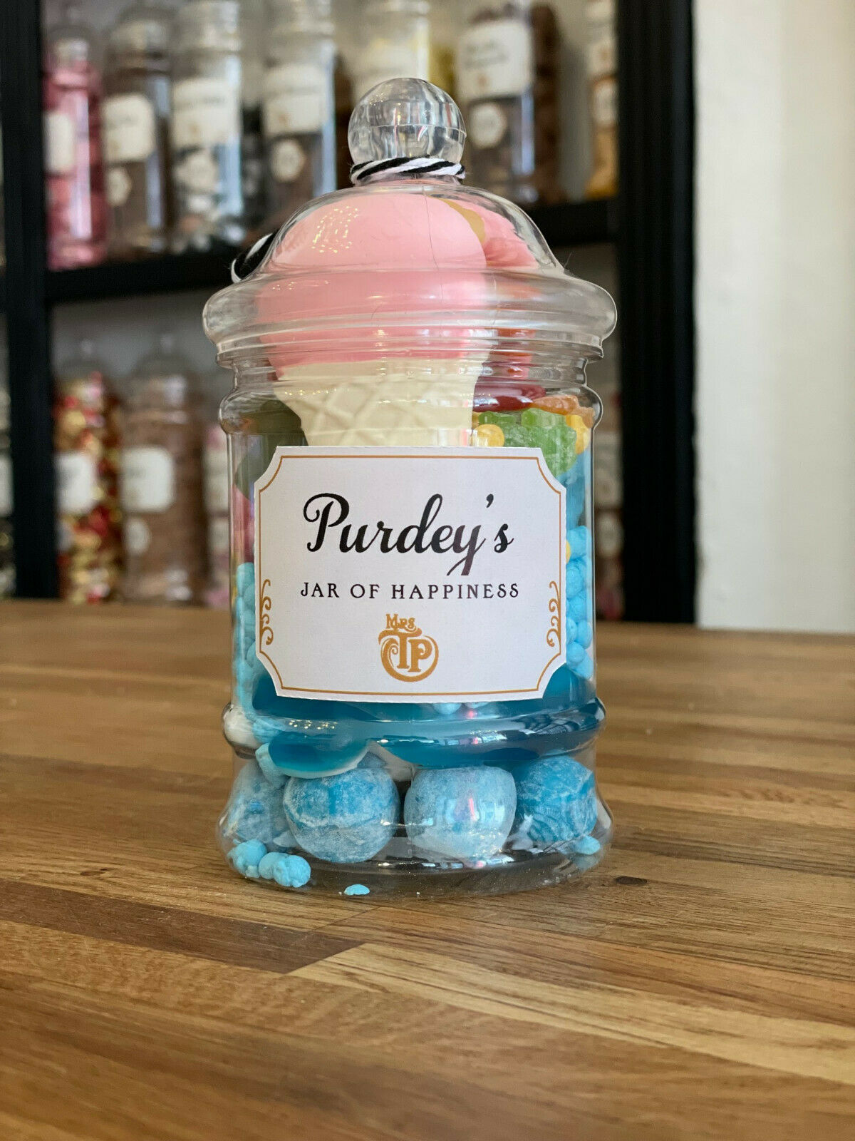 Personalised Small Sweet Jar