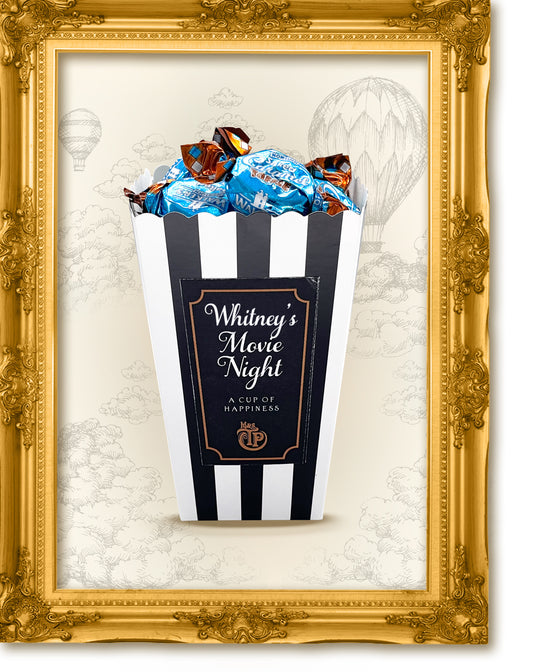 Personalised Popcorn Box