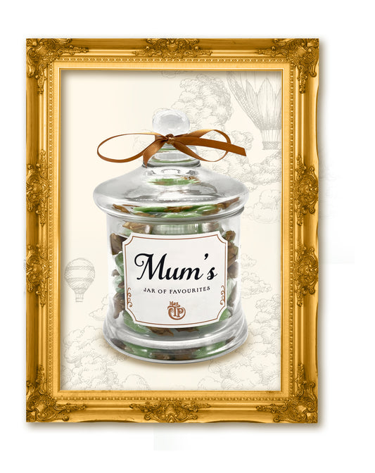 Personalised Small Glass Sweet Jar