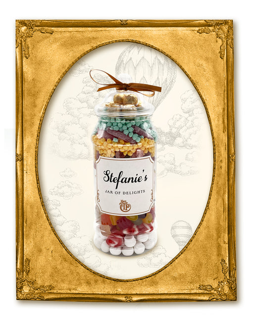 Personalised Large Sweet Jar